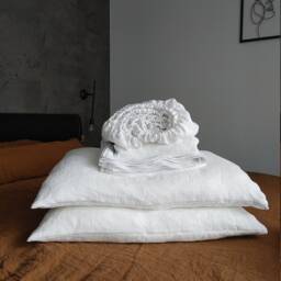 100% Hemp Sheet Set, White, Includes 2 Pillowcases & Sheets - thumbnail 4