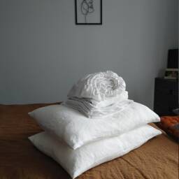 100% Hemp Sheet Set, White, Includes 2 Pillowcases & Sheets - thumbnail 3
