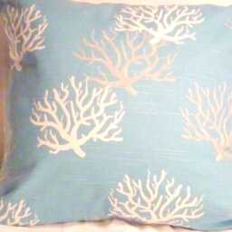 Coastal Blue Nautical Pillow Covers Set Of 4 - thumbnail 3