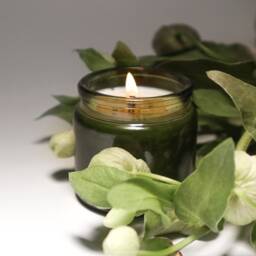 Personalized Soy Candle With Hidden Message Romantic Gift - thumbnail 4