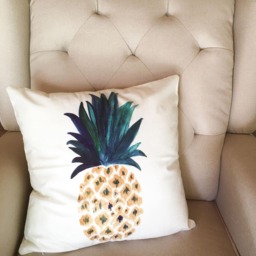 Hawaii Pineapple Pillow Cover ~ Tropical Case - thumbnail 3