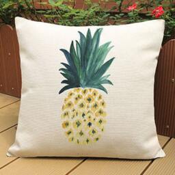 Hawaii Pineapple Pillow Cover ~ Tropical Case - thumbnail 1
