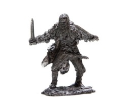 Tin 54mm Viking Berserk Ix-x Cent. 132 Scale Metalsculpture - thumbnail 1
