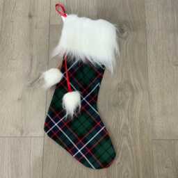 Hunter Tartan Christmas Stocking - thumbnail 4