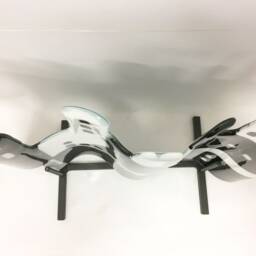 Monochrome, Interior Decor, Monochrome Design, Barcelona Night Time, Monochrome Sculpture, Foyer Art, Ooak, Modern Art - thumbnail 3