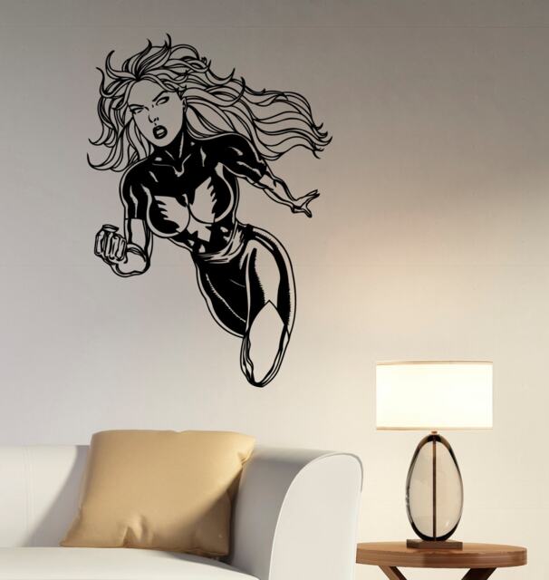 Dark Phoenix Wall Decal Vinyl Sticker Comics Art Girl Superhero Decorations Home Dorm Room Bedroom Decor Poster Gift Sign Mural Dpx2 - image 1