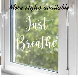 Etched Frosted Window Decal Custom Glass Decor - thumbnail 3