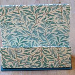 William Morris Letter Rack Willow Green - Office Collection & Stationery Handmade in England - thumbnail 3
