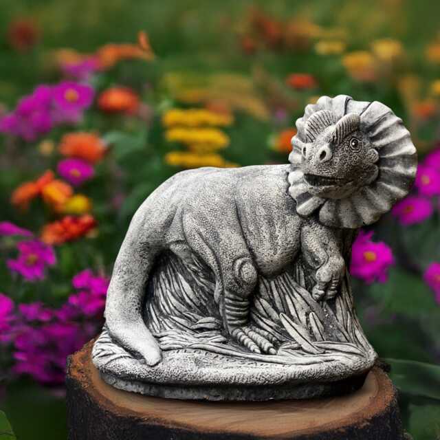 Unique Dragon Statue Concrete Lizard Figurine Cement Aimal Sculpture Gothic Ornament Garden Animal Decoration Handmade Art - image 1