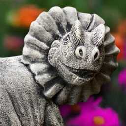 Unique Dragon Statue Concrete Lizard Figurine Cement Aimal Sculpture Gothic Ornament Garden Animal Decoration Handmade Art - thumbnail 2
