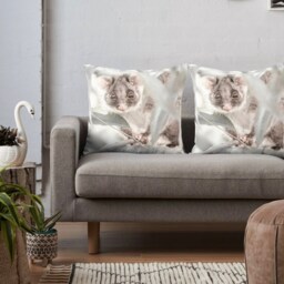 Ringtail Possum Cushion Cover - Australian Wildlife Decor - thumbnail 3