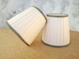 Pleated Chandelier Lampshades - Handmade in Italy - thumbnail 1