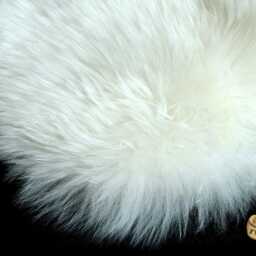 Faux Sheepskin Rug - Plush Shag Area Rug, Handmade in Usa - thumbnail 2