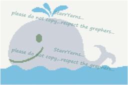 Whale Baby Blanket Crochet Graph Pattern - thumbnail 1