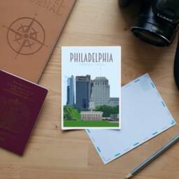 Philadelphia Travel Poster - Retro Style Pennsylvania Art Print - thumbnail 3