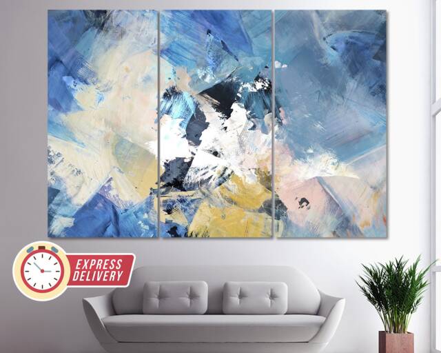 Abstract Paintings Canvas Print, Art, Wall Decor, Interior, Gift - image 1
