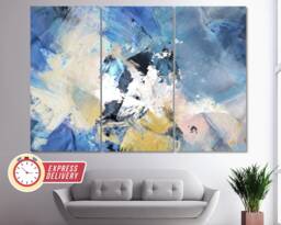 Abstract Paintings Canvas Print, Art, Wall Decor, Interior, Gift - thumbnail 1