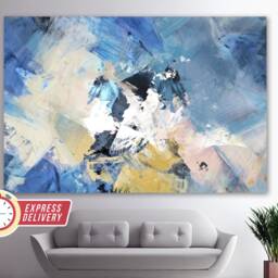 Abstract Paintings Canvas Print, Art, Wall Decor, Interior, Gift - thumbnail 2