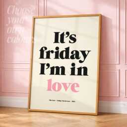 Custom Song Lyric - Choose Your Own No.2 Personalised Print Wall Art Music A3 A4 A5 Poster Gift - thumbnail 3