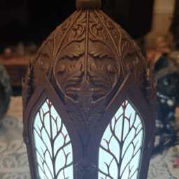 Elven Inspired Lamp V2 Mains Usb Mythical Magical Gothic Occult Light - thumbnail 3