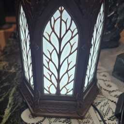 Elven Inspired Lamp V2 Mains Usb Mythical Magical Gothic Occult Light - thumbnail 2