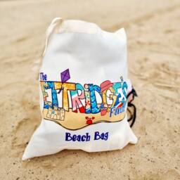 Personalised Beach Towel, Matching Bag & Swimming Towel, First Holiday For Kids, School Bag, Bath Bag - thumbnail 4