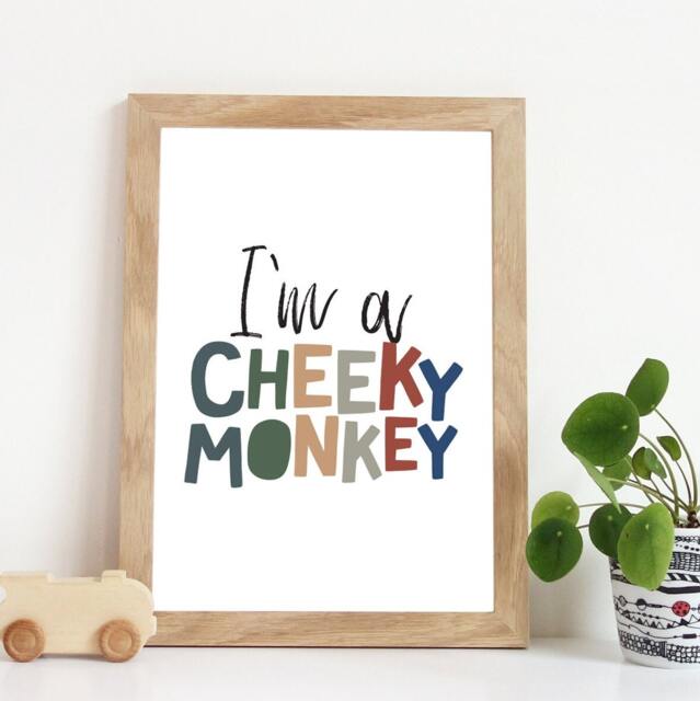 Boys Nursery Prints, Kids Wall Art, Jungle Animal Bedroom Decor, Playroom Blue, Decor - image 1