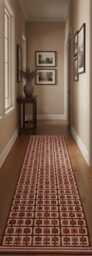 Handmade Scandinavian Kilim Wool Runner Rug, Geometric Bohemian Decor Rug - thumbnail 1