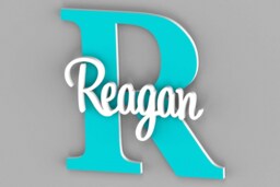 Personalized Name Sign For Nursery, Nursery Wall Decor, Baby Gift, Kids Room Girl, Art - thumbnail 1