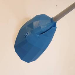 Narwhal Geometric Art Art - Animal Wall Mount- 3D Printed Multiple Colours Available - thumbnail 1