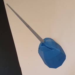 Narwhal Geometric Art Art - Animal Wall Mount- 3D Printed Multiple Colours Available - thumbnail 3