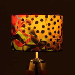Lampshade Animal Leopard Print Neon Velvet - Drum Lamp Shade 25cm 30cm 35cm 40cm 45cm Table Lamp Shade, Ceiling Shade, Pendant - thumbnail 3