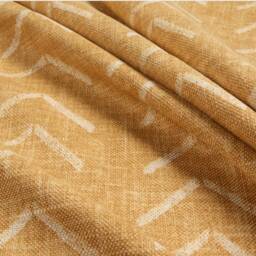 Tan Mud Cloth Pillow Cover, Arrow Pillow, African Print Cushion Tribal Decor, Boho - thumbnail 2