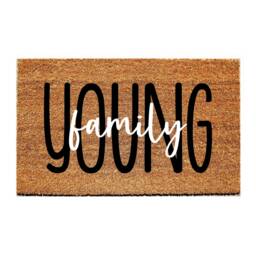 Custom Doormat Personalized - Family Name - thumbnail 1