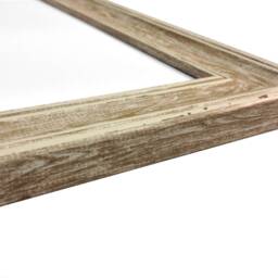 Scandi Distressed Wood Photo Frame Recycled Plastic - thumbnail 3