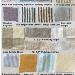 Natural Linen Bed Sheets With Crochet Lace Trim, 40+ Fabric Choices - thumbnail 4