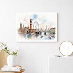 Picture Frame Photo Poster Frames Black White Oak Modern Home Decor Gallery Wall Art Display Landscape Portrait Multiple Sizes & Colours - thumbnail 3