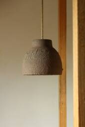 Pendant Light, Ceiling Lamp, Handmade Ceramic Lamp Shade - thumbnail 1