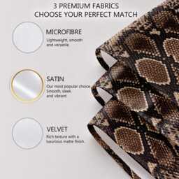 Snake Print Wall Banner Bedroom Hanging Snakeskin Effect Animal Pattern Aesthetic Interior Statement Tapestry Living Room Home Decor Display - thumbnail 3