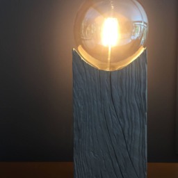 Lamp Wood Xxl Bulb Light Led , Driftwood Effect , Lamp Design - thumbnail 2