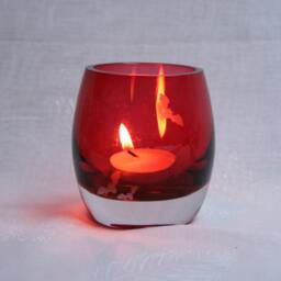 Simply Batty - An Exclusive Design, Acid Etched T Light Holder Etched With Bats in My - thumbnail 3