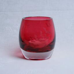 "Simply Batty - An Exclusive Design, Acid Etched T Light Holder Etched With Bats in My " - thumbnail 4