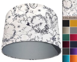Animal Lampshade British Wildlife, Country Style Light Shade