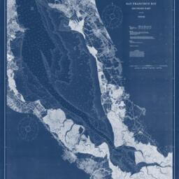 Antique Southern San Francisco Bay Map Print Vintage Wall Art - thumbnail 2