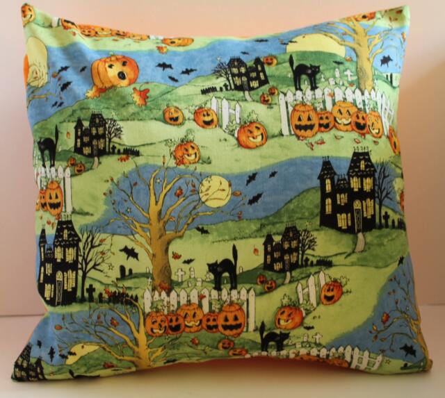 12x12 Halloween Scene Decorative Pillow - image 1