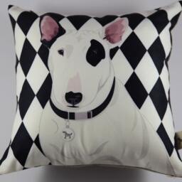 Bull Terrier Pillow Cover - thumbnail 2