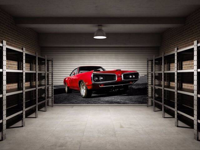 Painteeze American Muscles Car Painting Like Modern Wall Decor, Sticker, Cfb 43