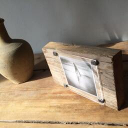 Surf Photo - Surf Decor Gift For Surfers One Of A Kind Reclaimed Wood Frame Handmade Bespoke Off Beach Lover - thumbnail 2