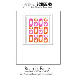 Beatnik Party Mid Century Modern Room Divider Diy Kit Acrylic Atomic Screens - thumbnail 3