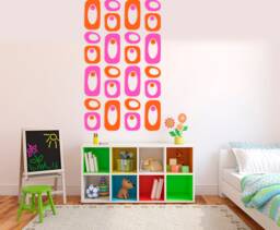 Beatnik Party Mid Century Modern Room Divider Diy Kit Acrylic Atomic Screens - thumbnail 1